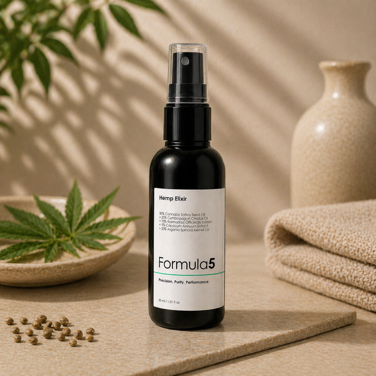 Multi-Boost Oil 30% Cannabis Sativa Seed Oil