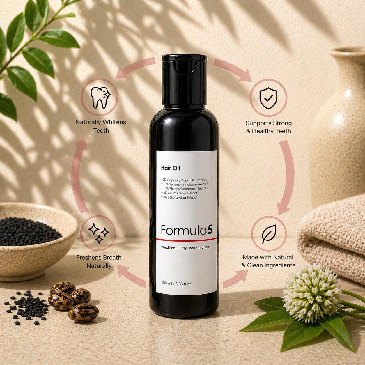 Advanced Hair Fortifying Oil 8% Allium Cepa Extract