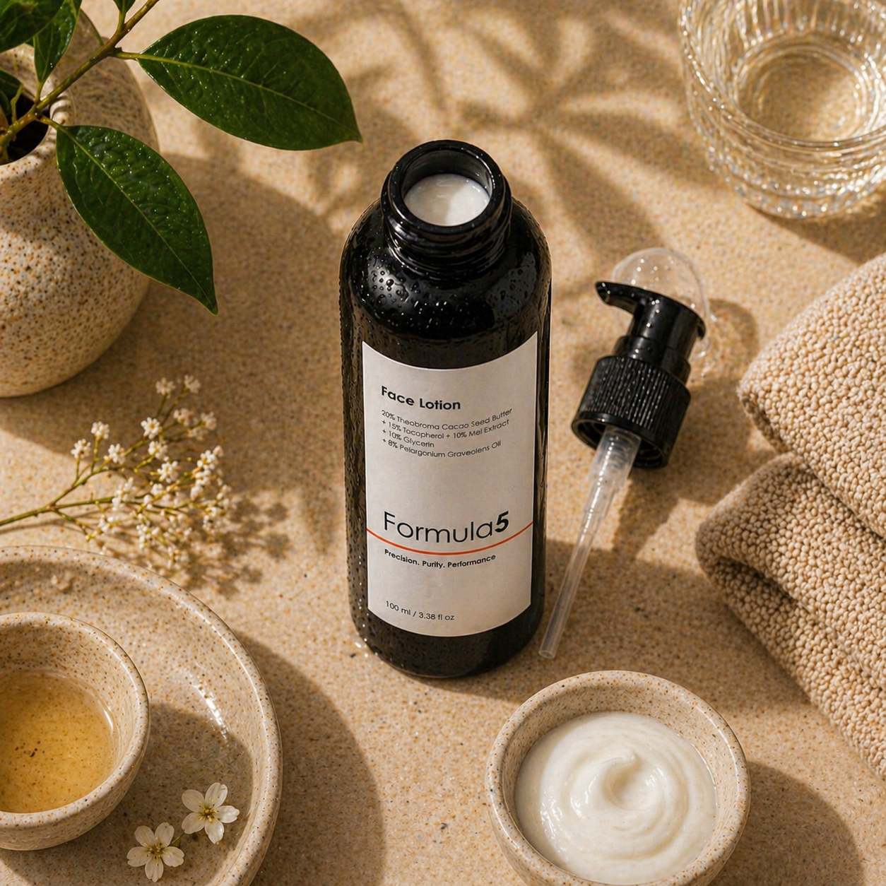 Hydrating Face Lotion 20% Theobroma Cacao Seed Butter