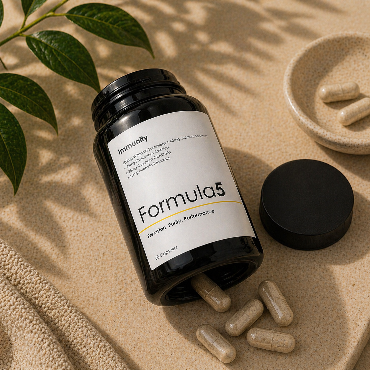 Immune+ Herbal Complex 100mg Withania Somnifera