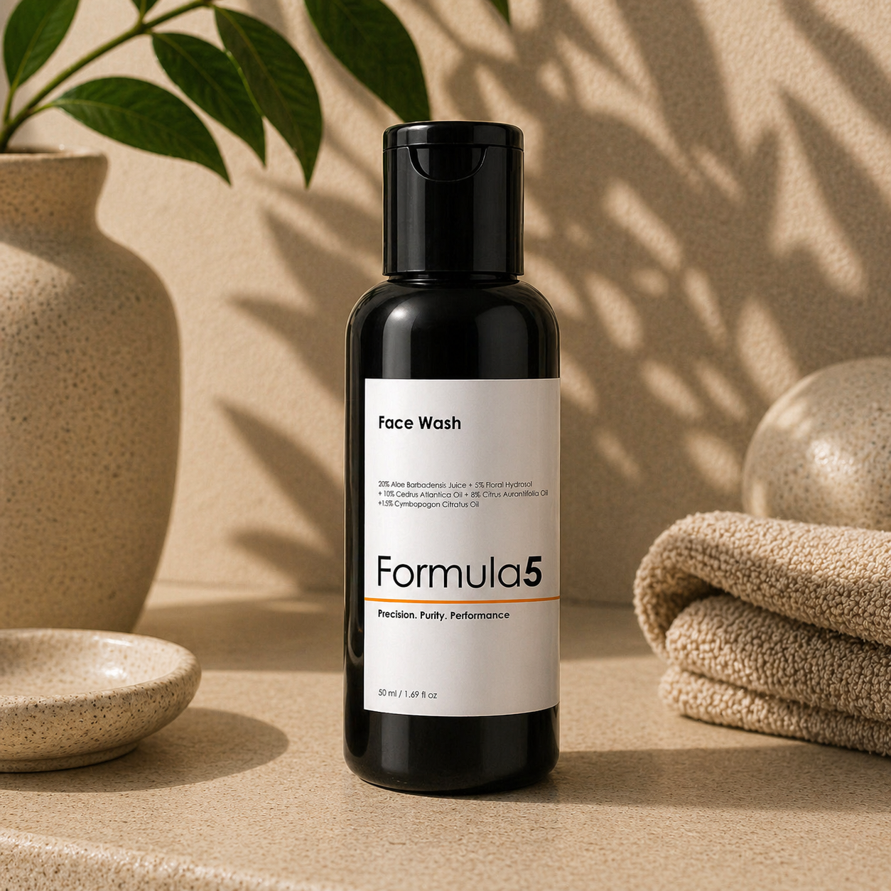 Purifying Facial Cleanser 20% Aloe Barbadensis Juice