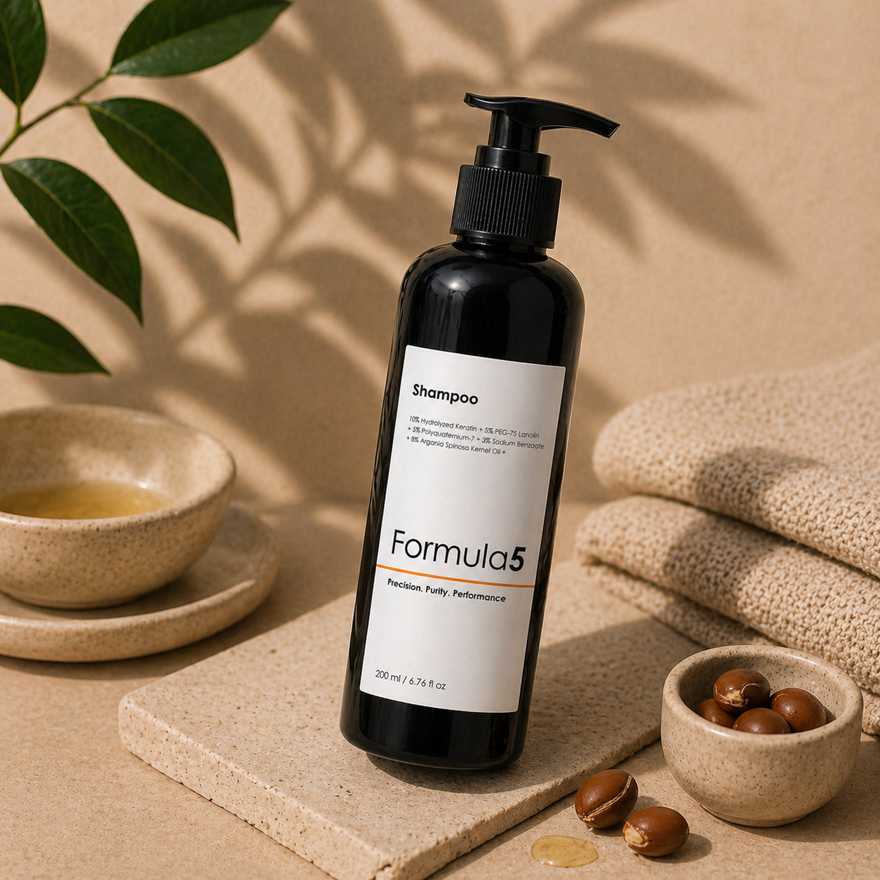 Strengthening Keratin Shampoo 10% Hydrolyzed Keratin