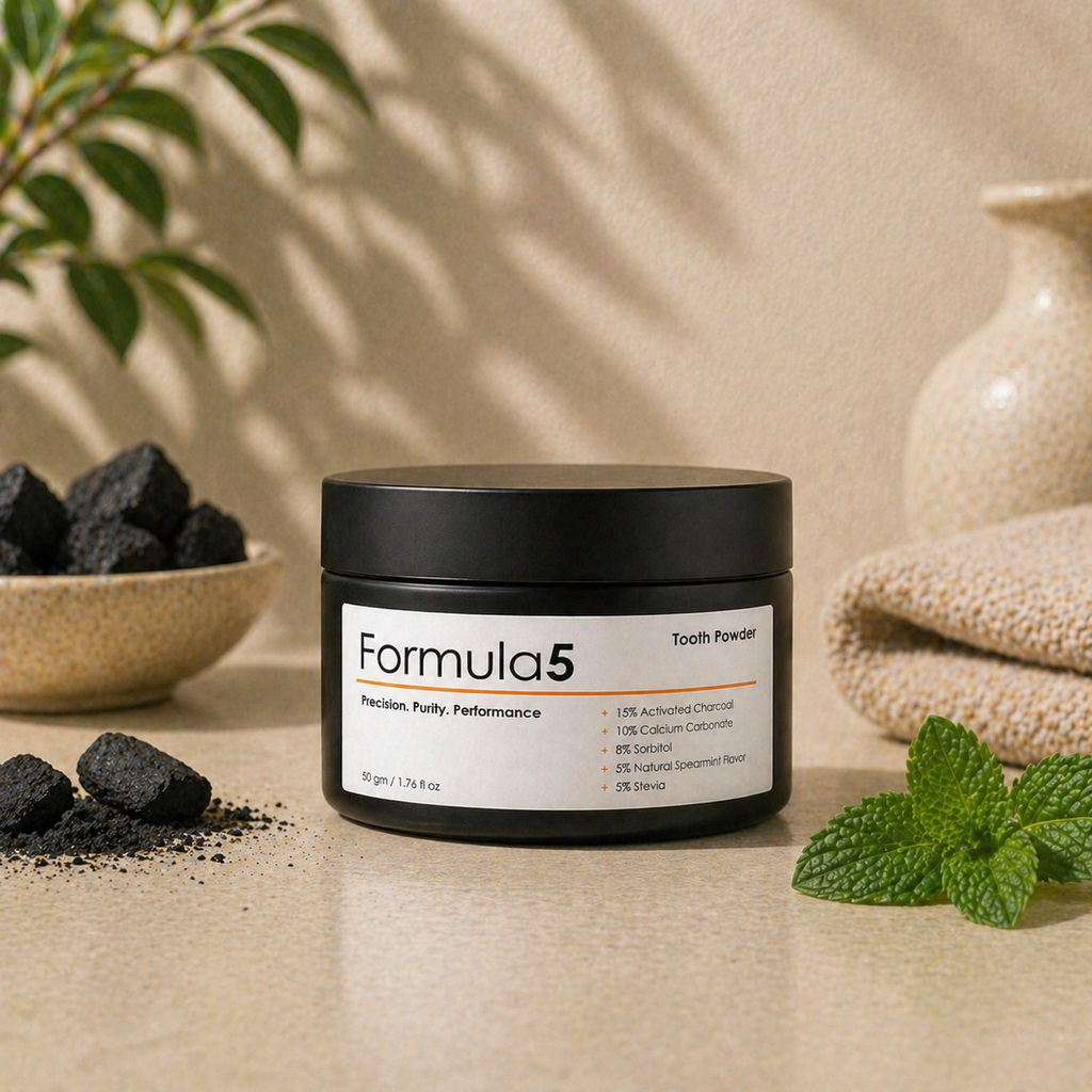 Deep Clean Charcoal Tooth Powder 15% Activated Charcoal