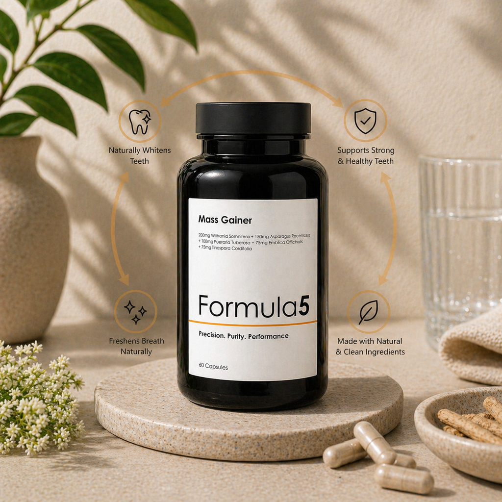 Vital Mass Capsules 200mg Ashwagandha