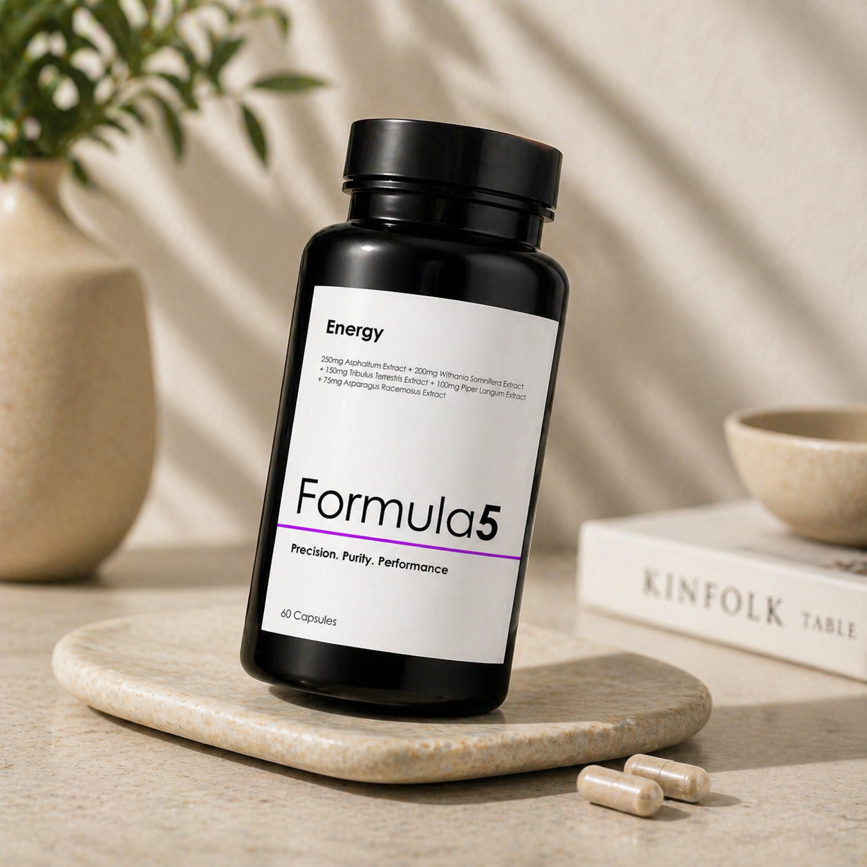 Energy Vitality Capsules 250mg Shilajit