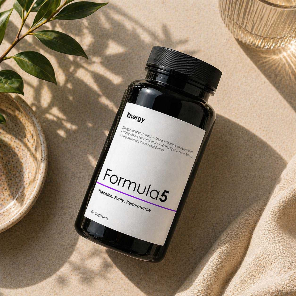 Energy Vitality Capsules 250mg Shilajit