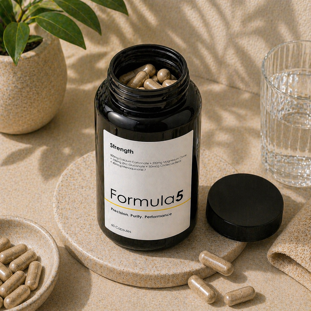 Bone Strength Capsules 500mg Calcium