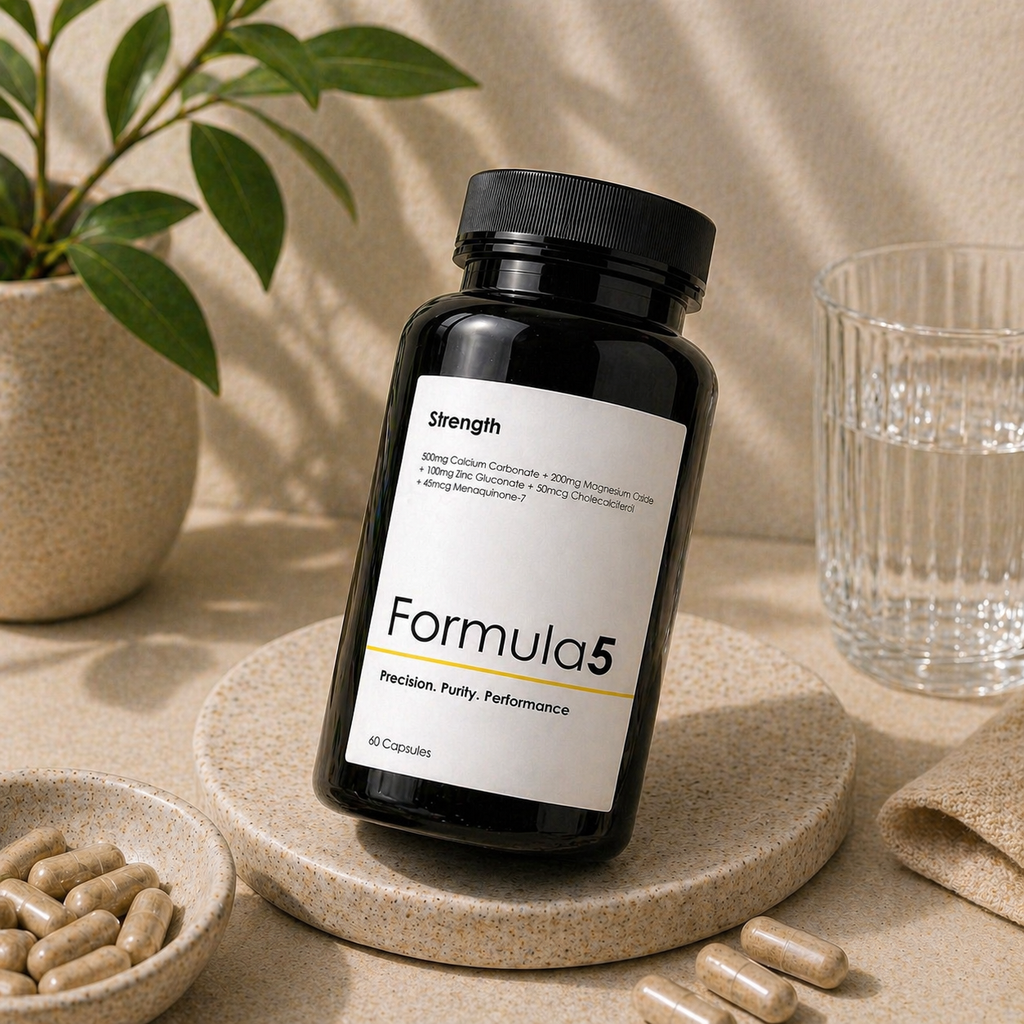 Bone Strength Capsules 500mg Calcium